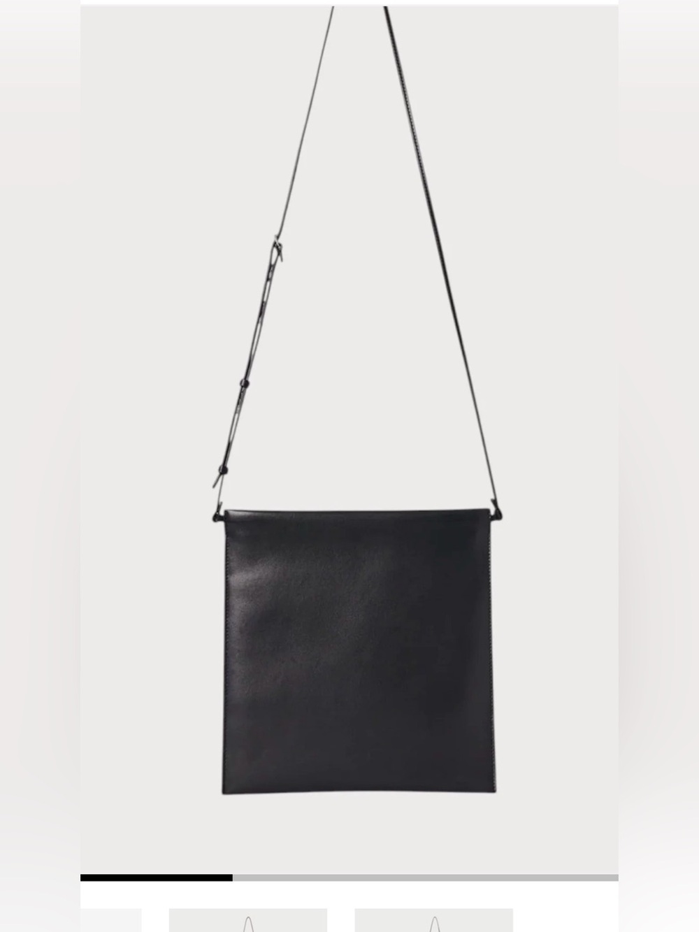 RARE BNWT The Row Medicine Bag Leather Crossbody Bag - Sleek Everyday Carry